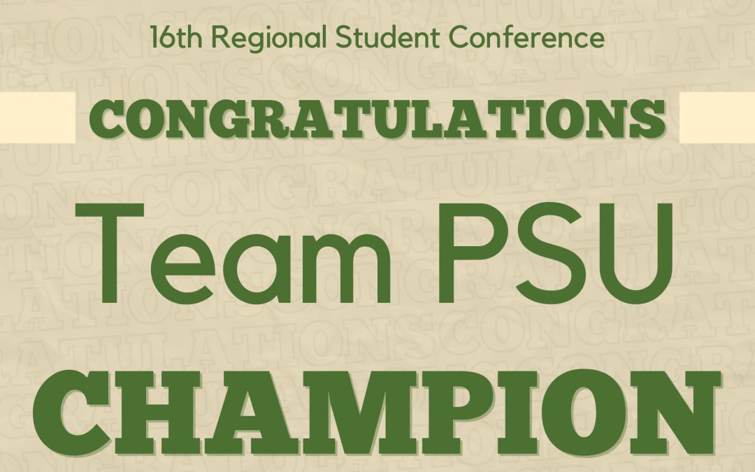 PANGASINAN STATE UNIVERSITY – URDANETA CITY CAMPUS (Electrical Engineering Team) REIGNS IN THE 16TH REGIONAL STUDENT CONFERENCE