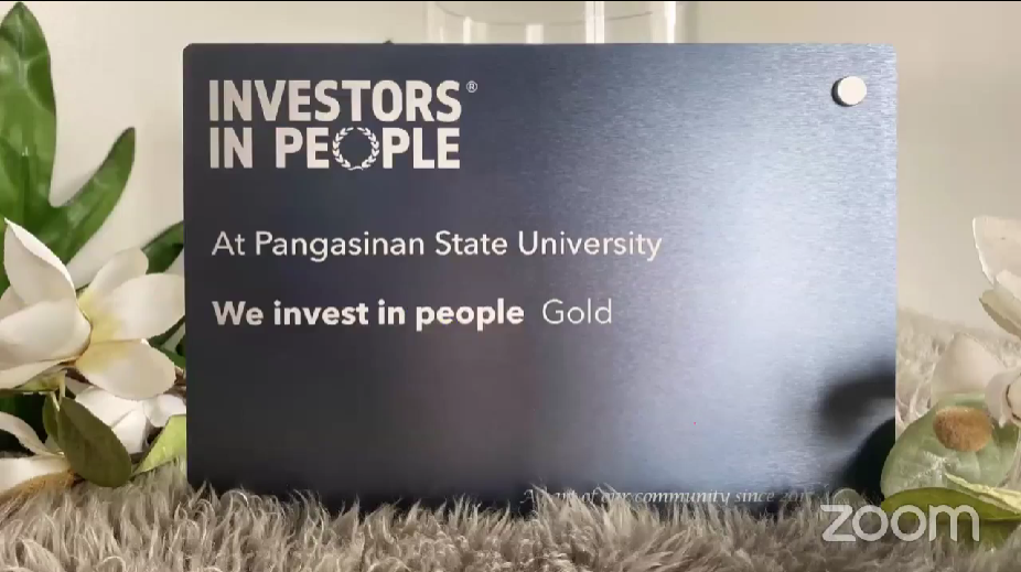 PSU is first SUC in Ph to bag the IiP Gold Award