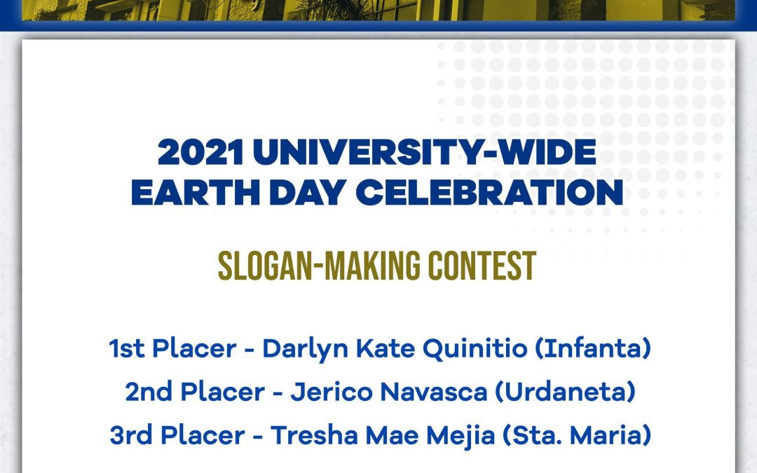 2021 Earth Day Celebration Slogan-Making Contest Winners