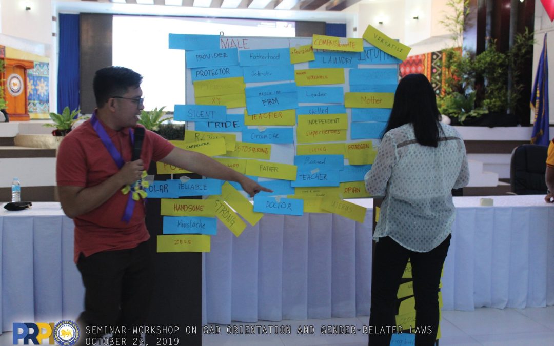 Seminar-Workshop on Gender and Development Orientation and Gender-Related Laws among the teaching and non-teaching personnel