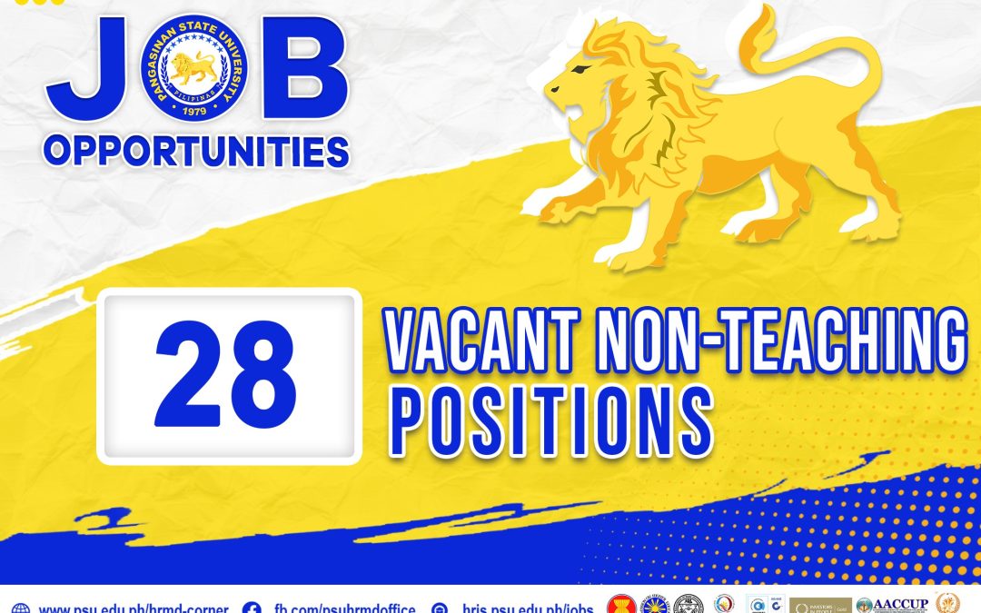 PSU Job Opportunities: 28 Vacant Non-teaching Positions