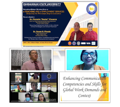 INTERNATIONAL WEBINAR-WORKSHOP SERIES ON E-TEACHING AND E-EMPLOYMENT ...