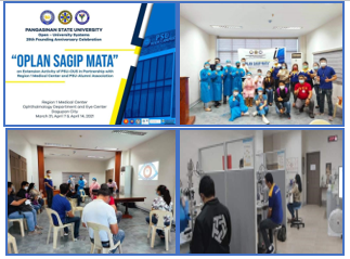 PSU-OUS LAUNCHES OPLAN SAGIP MATA