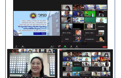 HEIs ETEEAP Directors and Focal Persons Convened Virtually for the Proposed Enhanced PSG for Undergraduate ETEEAP