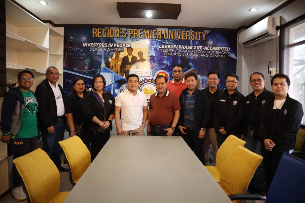 Laguna State Polytechnic University visits PSU | Pangasinan State ...