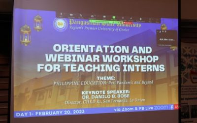 CHED Reg’l Director to PSU teaching interns