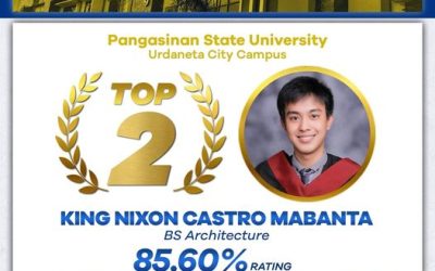 Top 2 in February 2023 Master Plumber Licensure Examination