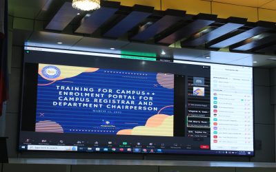 Training for the enrolment Portal for Campus Registrars and Department Chairpersons