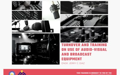 Turnover and Training on Use of Audio-Visual and Broadband Equipment