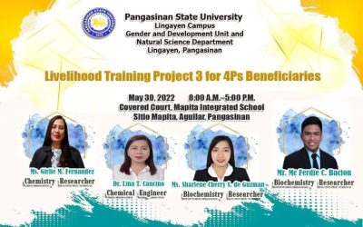 Livelihood Training Project 3 for 4Ps Beneficiaries