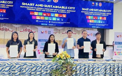 PSU inks MOU with DOST-1, LGU Alaminos for Smart City Project