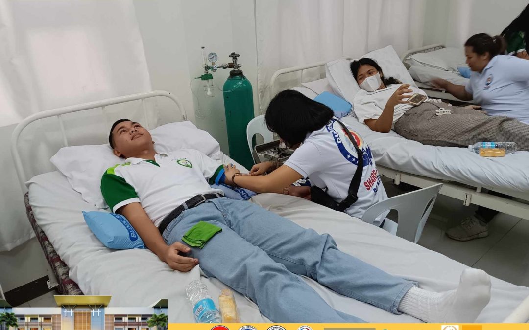 PSU LC MEDICAL AND DENTAL UNIT CONDUCTS BLOOD LETTING ACTIVITY IN PARTNERSHIP WITH REGION 1 MEDICAL CENTER