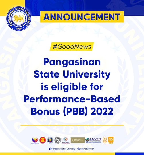 PSU is eligible for FY 2022 PBB