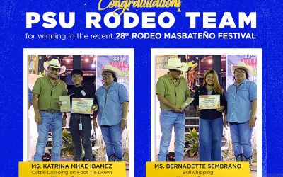 Congratulations to our PSU Rodeo Team!