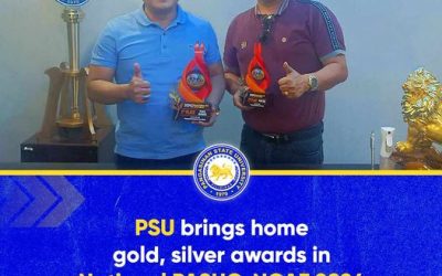 PSU brings home gold, silver awards at PASUC-NCAF 2024