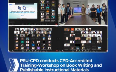 PSU-CPD conducts CPD-Accredited Training-Workshop on Book Writing and Publishable Instructional Materials