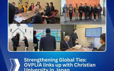 Strengthening Global Ties: OVPLIA links up with Christian University in Japan