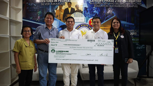 PSU awards Agri Board Topnotcher with cash incentive