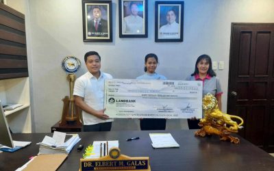 Social Work Board Topnotcher receives 80k monetary incentive from PSU