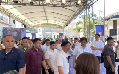 PBBM converses with PEMG in Pangasinan visit