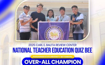 PSUnians emerge as overall champions in National Teacher Educ Quiz Bee