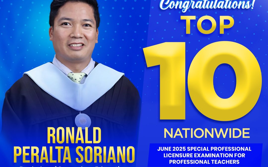 PSUnian secures 10th spot in 2025 LEPT