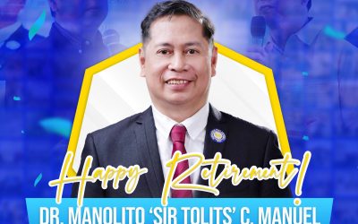 Lighting the way of Academics for four decades, our dear SIR TOLITS now bows out of government service
