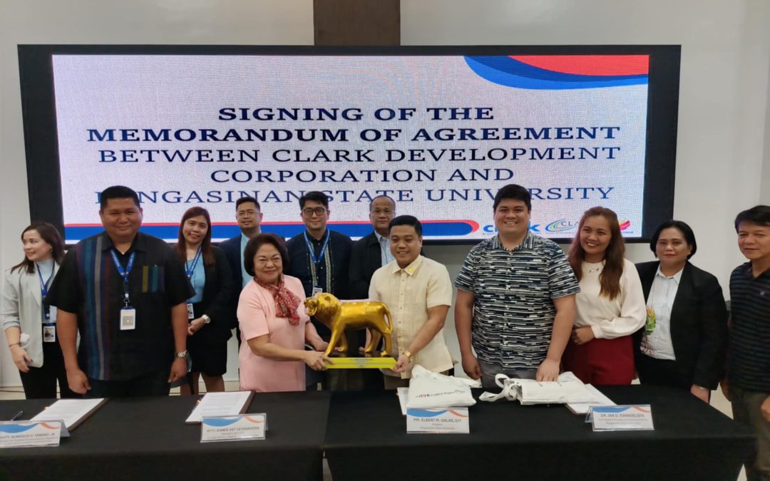 PSU inks MOA with Clark Dev’t Corp for industry-ready workforce