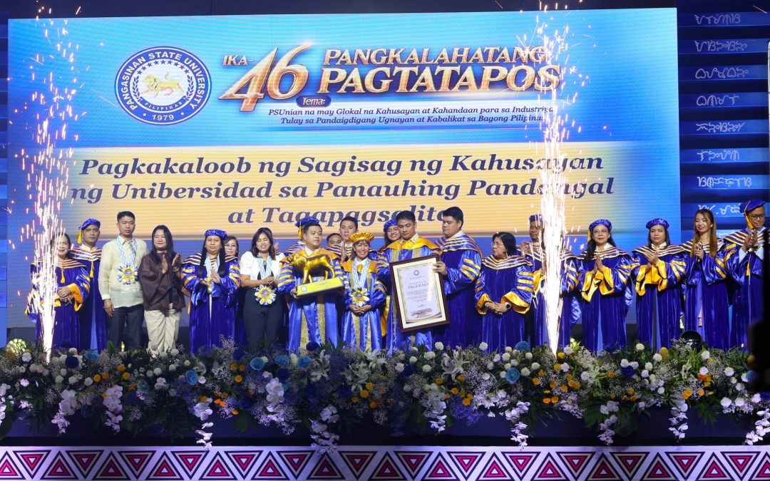 Cluster D completes PSU’s 46th Commencement Rites for undergrads