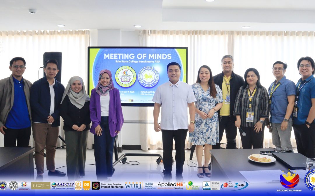 Sulu State College benchmarks PSU for a shared commitment on quality assurance