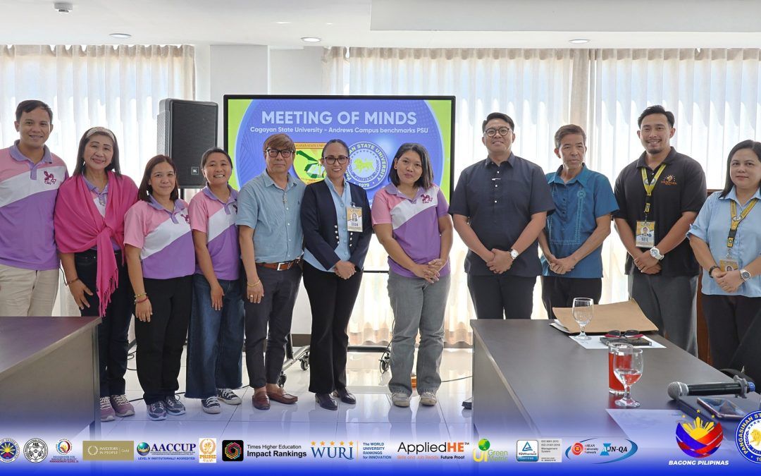 PSU-GLH now a benchmarkinghub; welcomes Cagayan SU