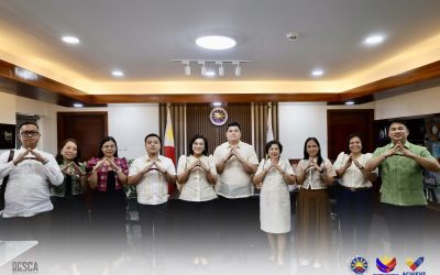 CHED formally welcomes PSU’s Evangelista in today’s flag ceremony