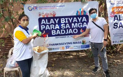 PSU San Carlos Outreach Activity Brings Joy to the Badjao Community