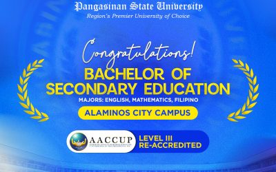 Eight PSU Programs secure AACCUP Re-accreditation for 2026