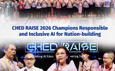 Human-Centered AI anchors CHED RAISE 2026, with PSU President EMG in attendance