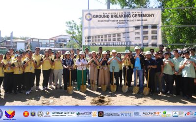 Ceremonial Groundbreaking for PSU Lingayen Grand Legacy Building Phase V