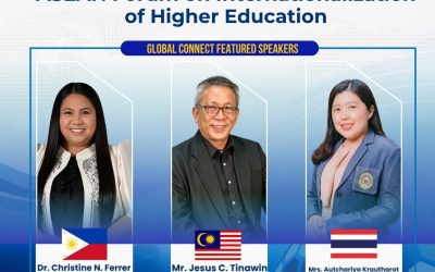 MEET THE SPEAKERS IN THE GLOBAL CONNECT: ASEAN FORUM ON INTERNATIONALIZATION IN HIGHER EDUCATION