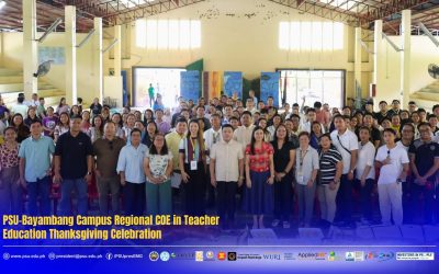 PEMG Leads Thanksgiving Celebration for Bayambang Campus COE Designation